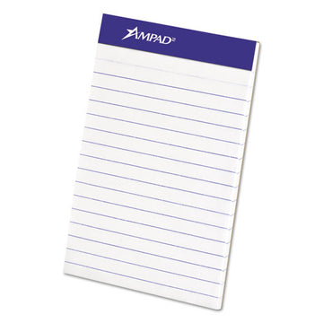 Ampad® Perforated Writing Pads, Narrow Rule, 50 Canary-yellow 5 X 8 Sheets, Dozen freeshipping - TVN Wholesale